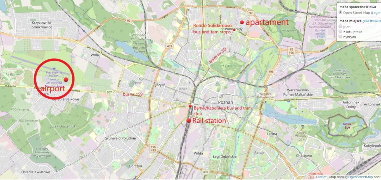 Apartament Paderewski Poznań Exteriör bild